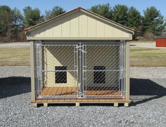 8X8 LP DOG KENNEL AT PINE CREEK STRUCTURES IN YORK,PA.