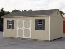 12x20 Front Entry Peak Prefab Storage Shed