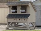 4x6 Mini Chicken Condo crafted at Pine Creek Structures of Spring Glen