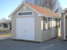 10'x16' Cape Cod Vinyl w/ Transom over the Doors 