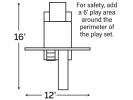 GA55-2 Swing set